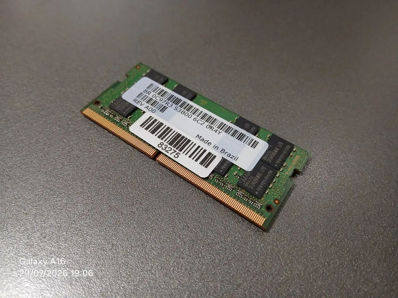 Memória RAM DDR4 8GB notebook - Foto 2