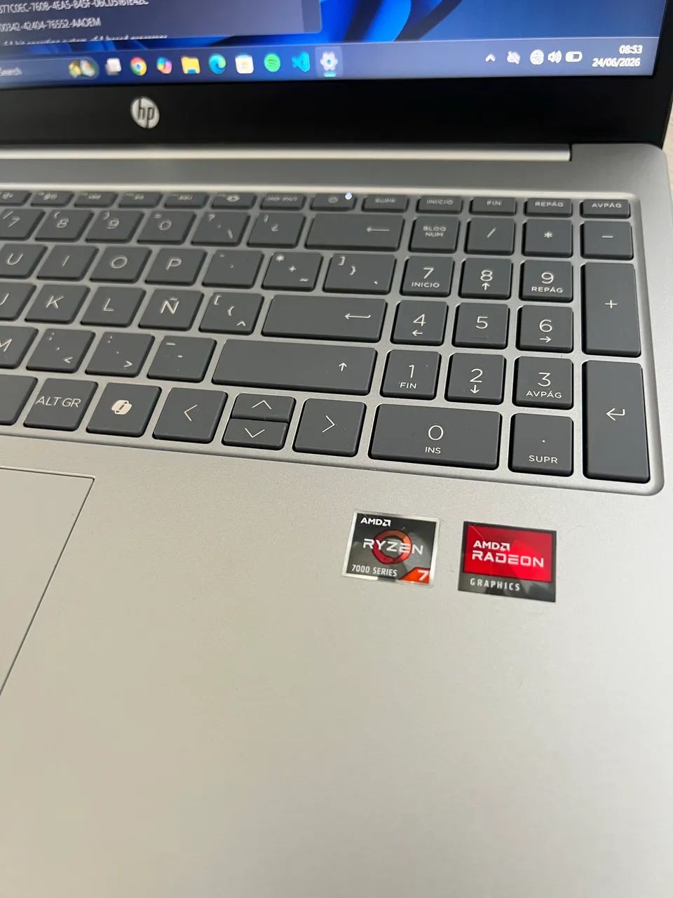 Notebook HP Ryzen 7 16gb ram - 1TB SSD - Foto 2