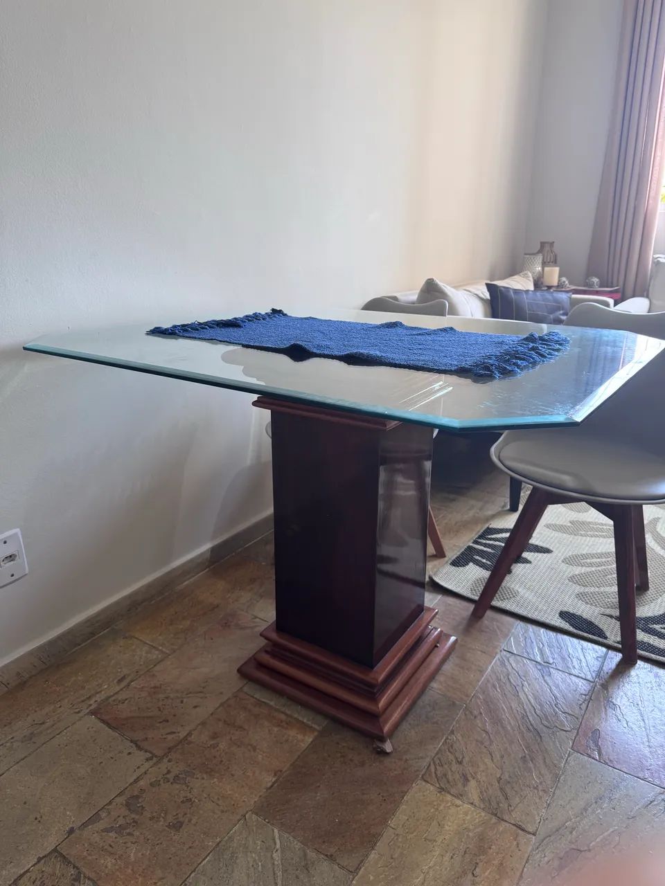 Mesa de jantar de vidro  - Foto 3