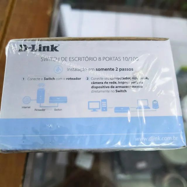 Switch 8 portas D-Link  - Foto 4