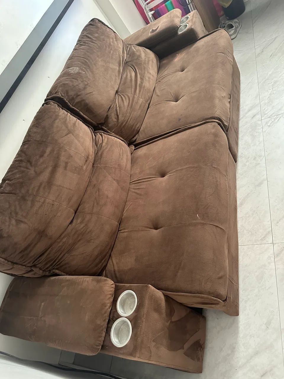 Sofá retratil 3 lugares  - Foto 3