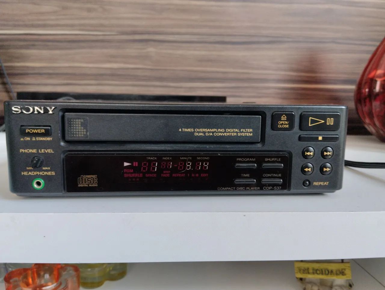 Compact disc player CDP-S37 Raro! - Foto 4