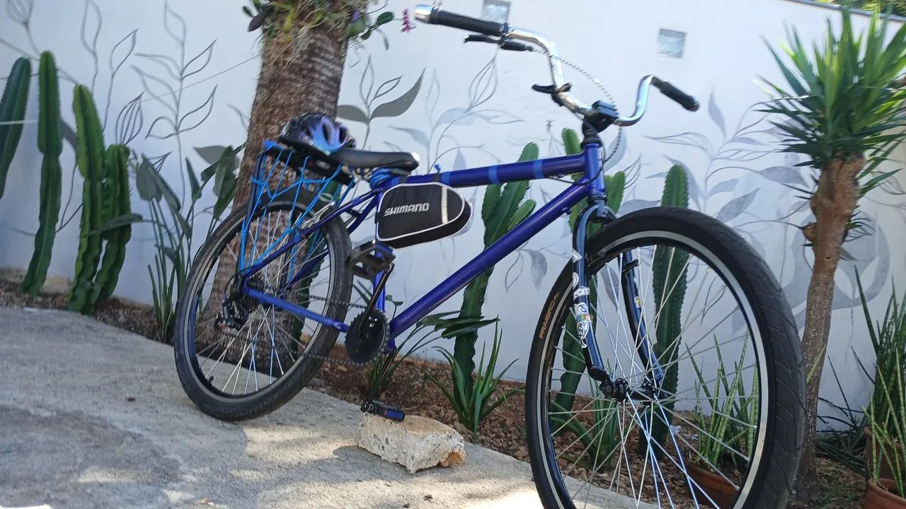 Bicicleta montadinha aro 26 para manobras - Foto 3