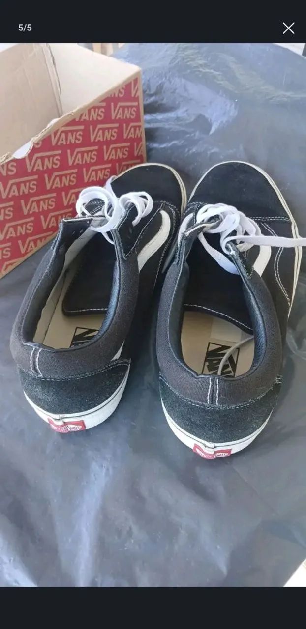 Vans old skool n°45 usado - Foto 4