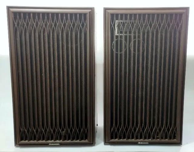Par De Caixas Acústicas Kenwood Kl-666z Vintage Rara Unidade