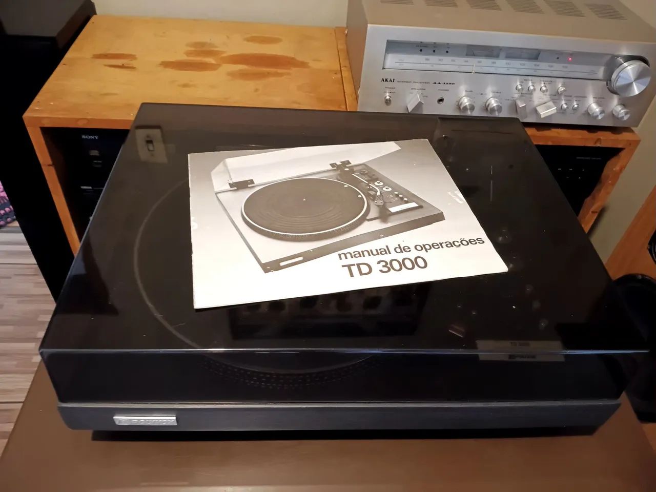 Toca disco polyvox TD 3000 impecável 