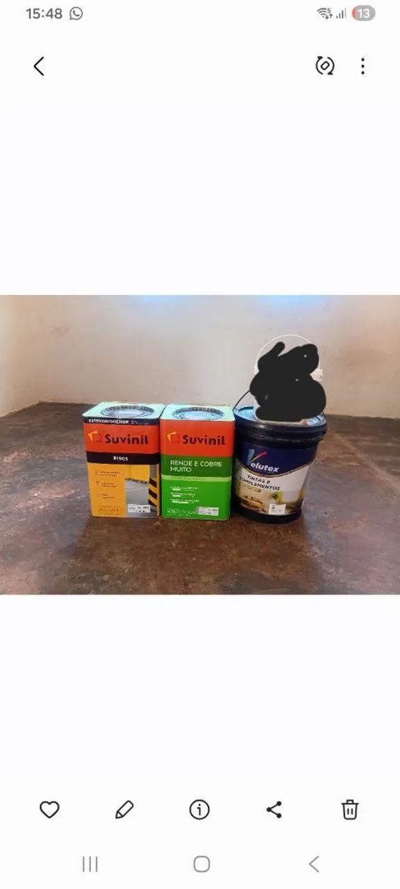 New sealed paints with invoice