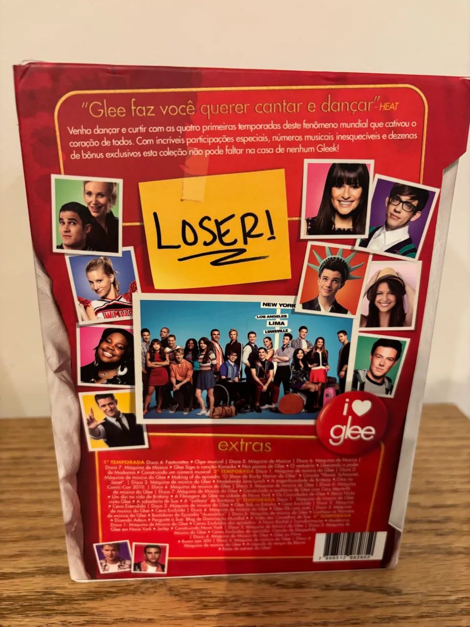 DVD Box] Glee: Coleção 1ª a 4ª Temporada (26 Discos) DVD - DVD