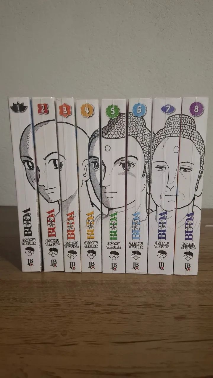 Coleção Buda do vol 1 ao 8