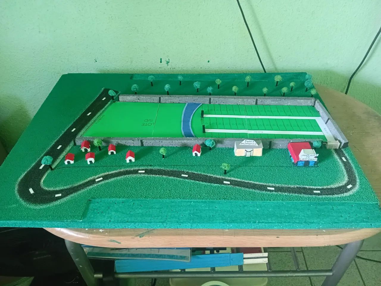 Trabalhamos com maquetes