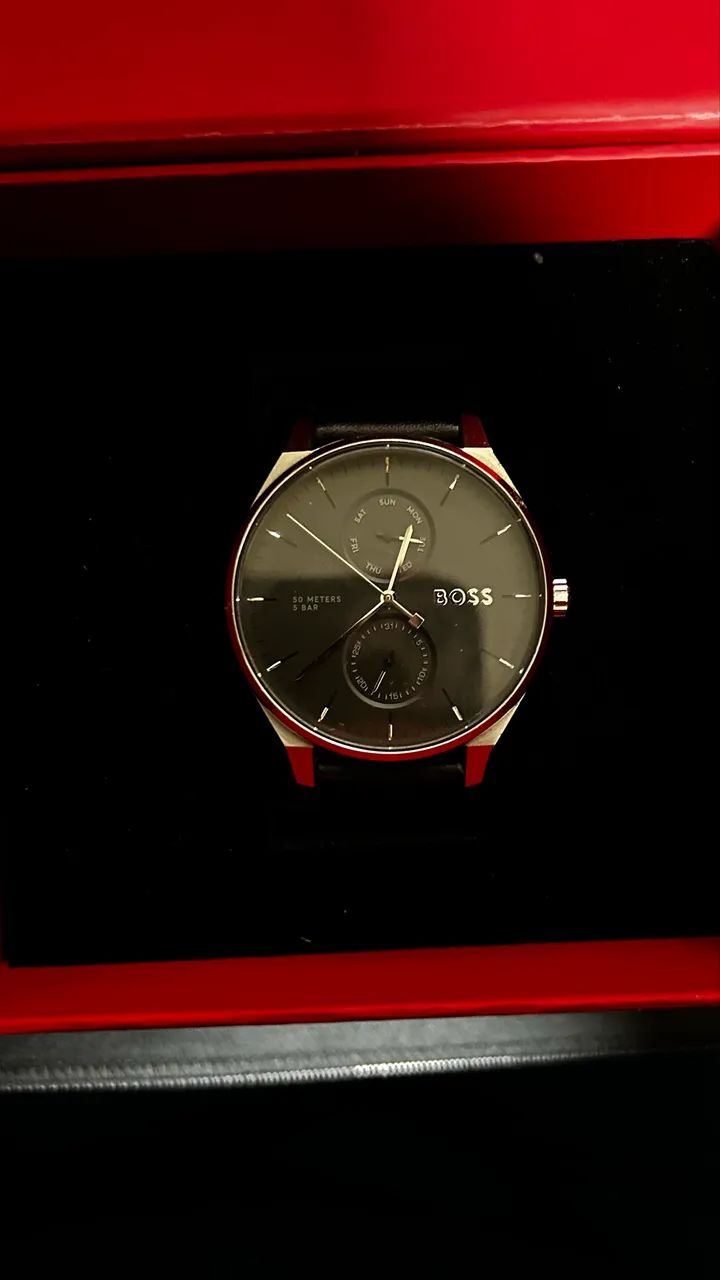 Relógio Hugo Boss Original - Excelente Estado (com caixa) - Foto 2
