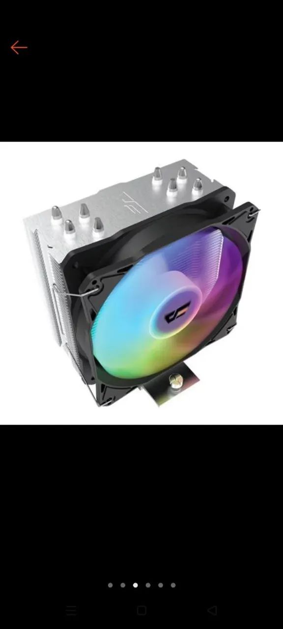 Ryzen 5 7500F + Cooler Darkflash Z4 + Pasta Térmica de Brinde - Foto 4