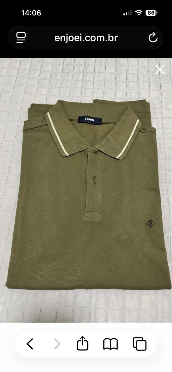 Camisa polo Fórum M 