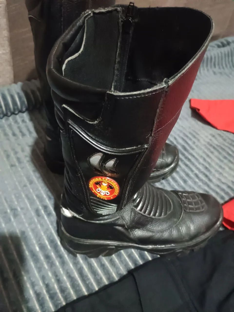 Gôndola bombeiro civil bota camisa calça boné  - Foto 3