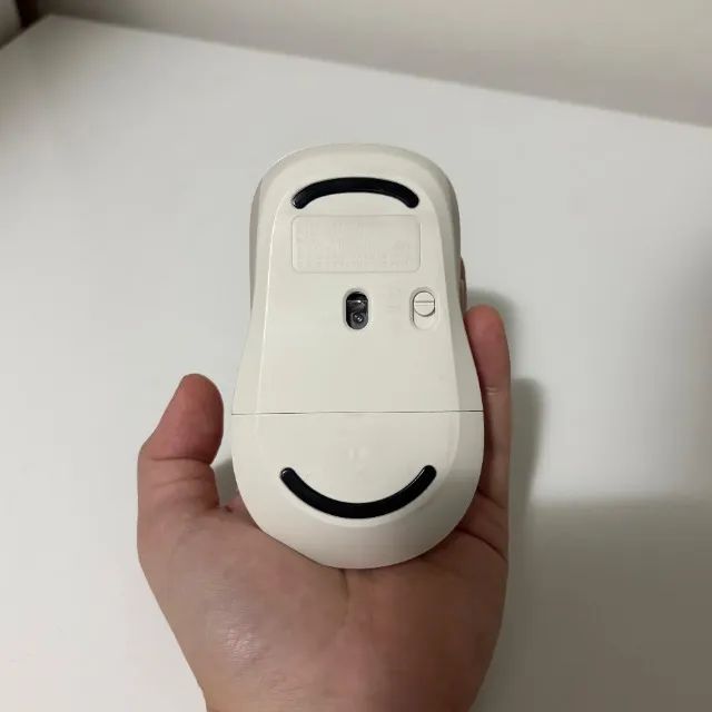 Mouse Xiaomi Dual Mode 2 Wireless e Bluetooth Branco - Foto 2