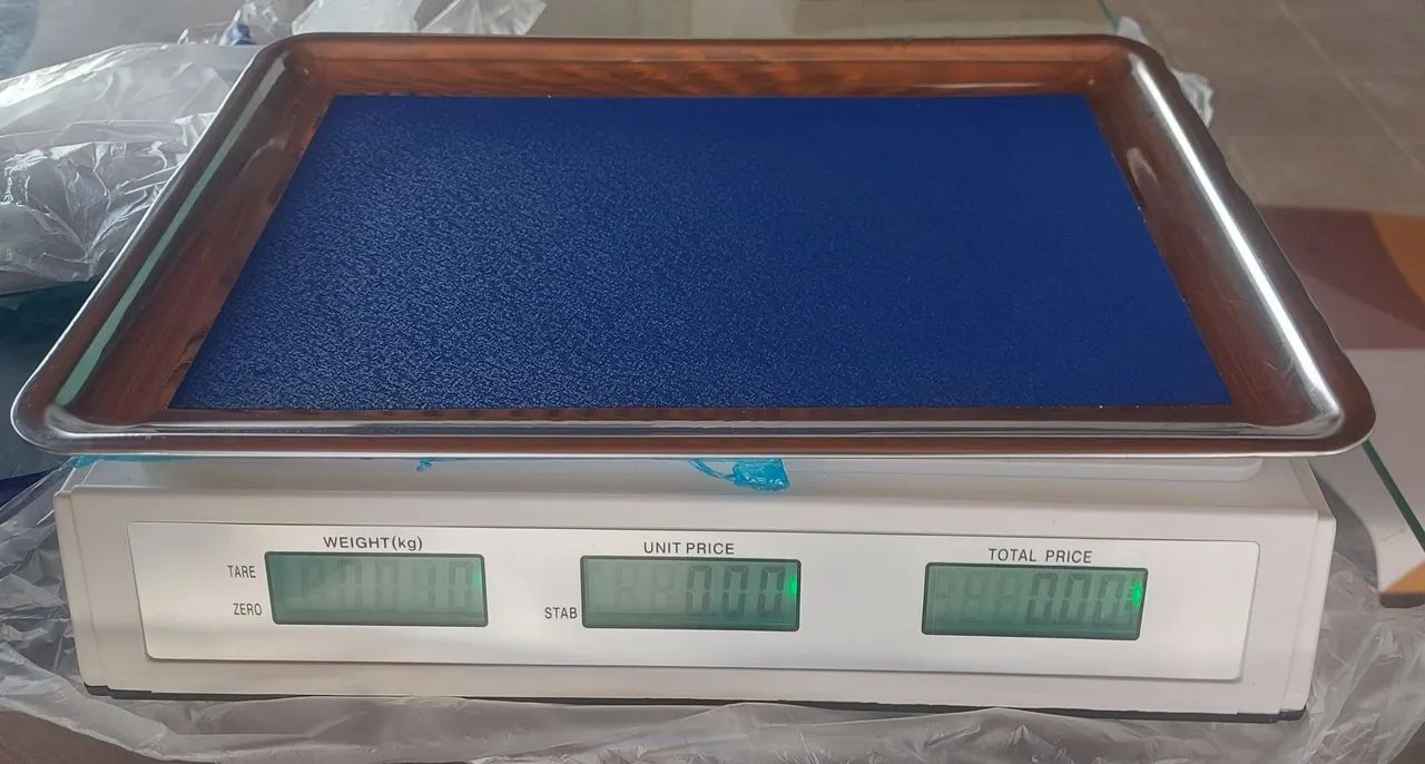 Balança comercial de 40kg com bateria e energia  - Foto 2