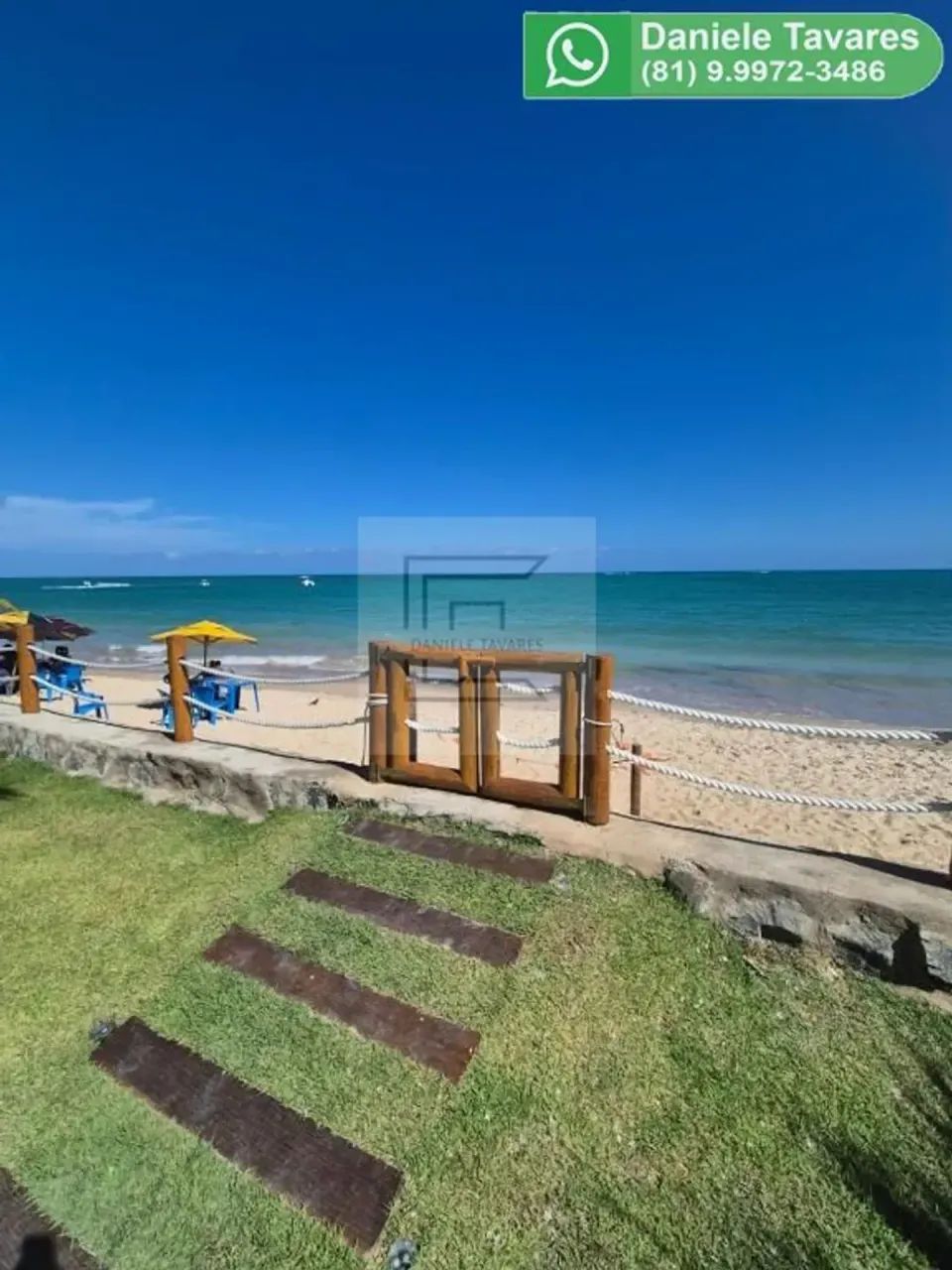 Flat com vista para o Mar em Tamandaré - PRONTO - Foto 3