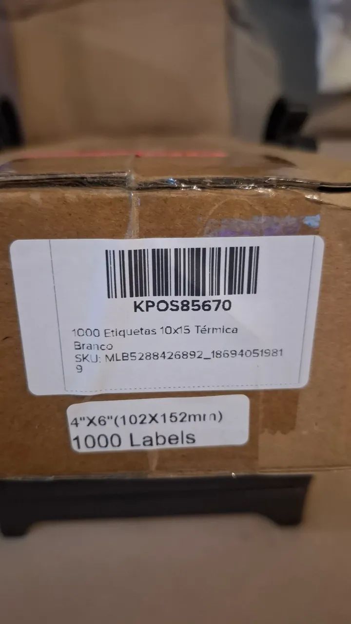 Impressora térmica + brinde - Foto 4