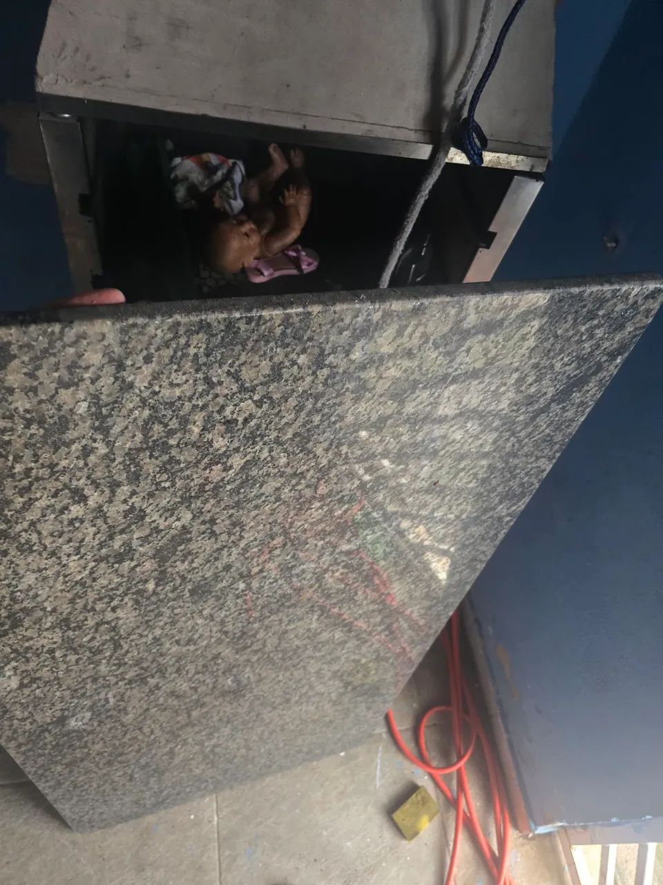 Mesa de pedra de mármore usado - Foto 4