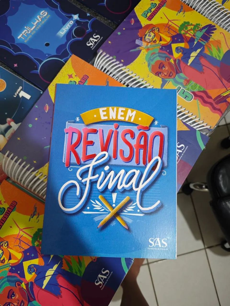 Coleção SAS Pré-Universitário - Completa - NOVA/Lacrada - ENEM e Vestibulares - Foto 2