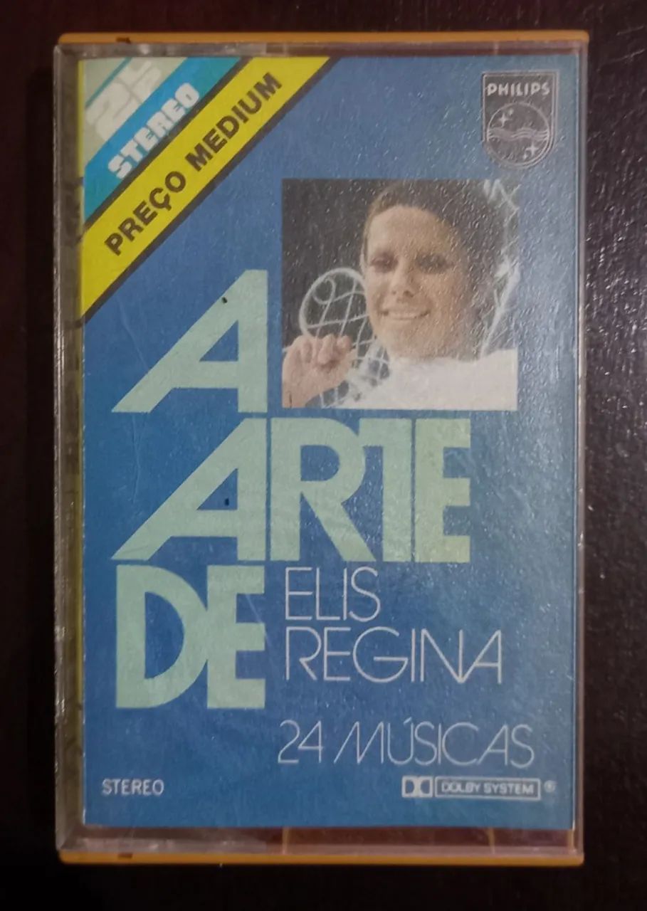 A ARTE DE ELIS REGINA - FITA K7