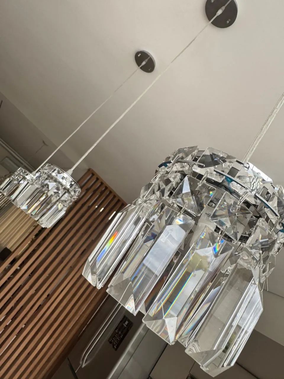 Pendente Paris Cristal redonda  - Foto 2