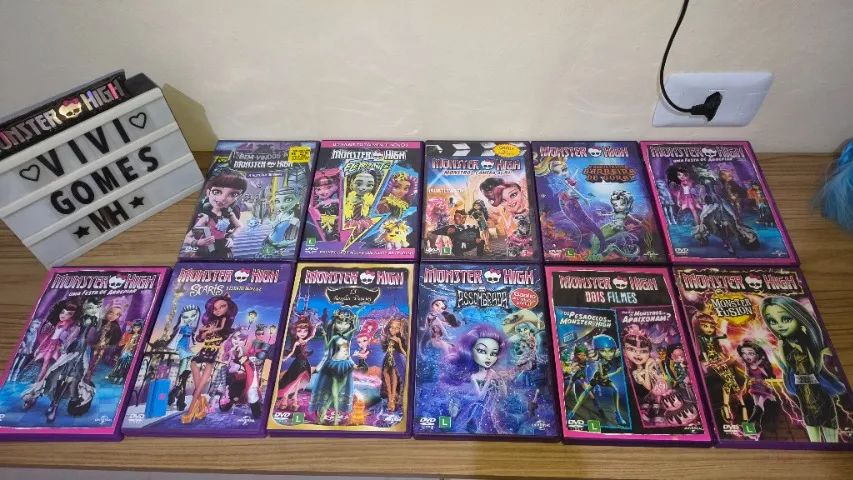 Monster High DVD leia descrição 