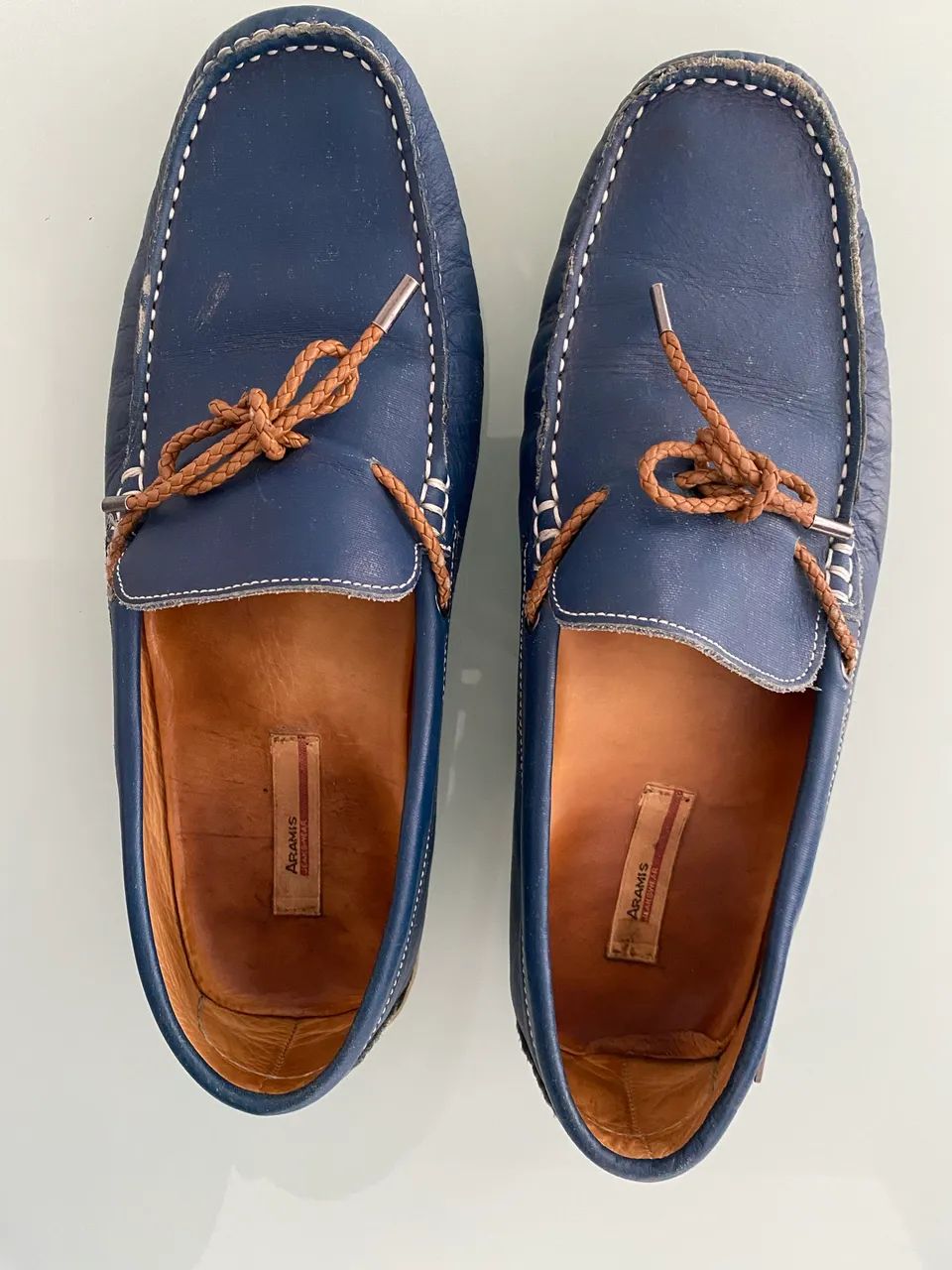Mocassim Aramis e cinto masculino  - Foto 4