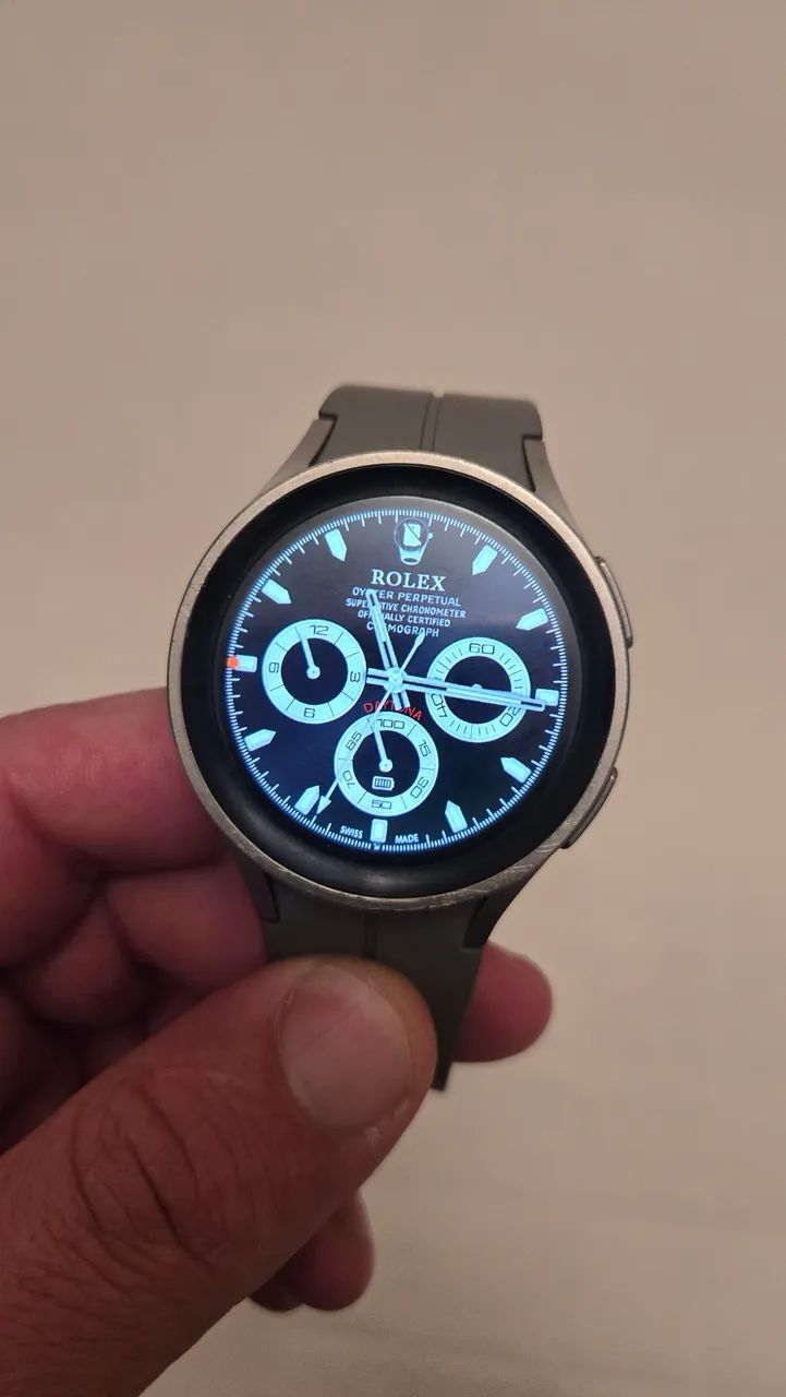 Galaxy watch 5 pro - titânio & safira 