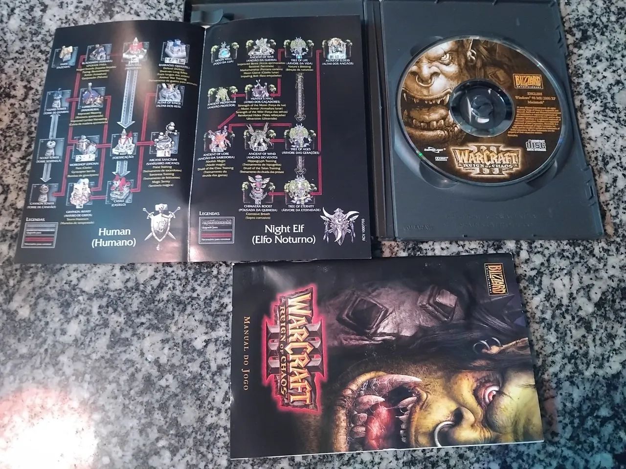 Cd rom WAR CLAFT