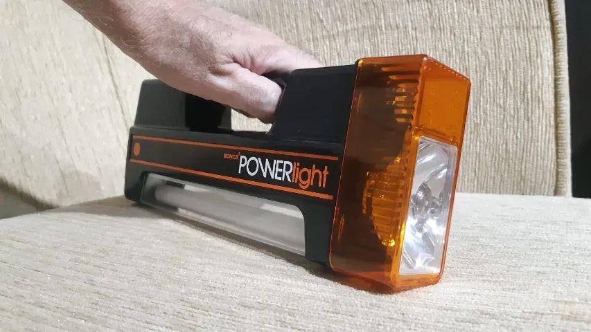 Lanterna Antiga Sonca Powerlight funcionando e com embalagem original - Foto 3