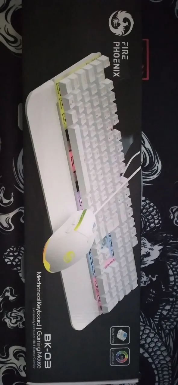 Teclado e Mouse GAMER 