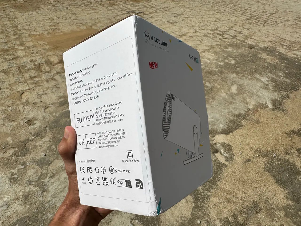 Projetor HY-300 PRO MAGCUBIC!! LACRADO!! PROMOÇÃO!! - Foto 5