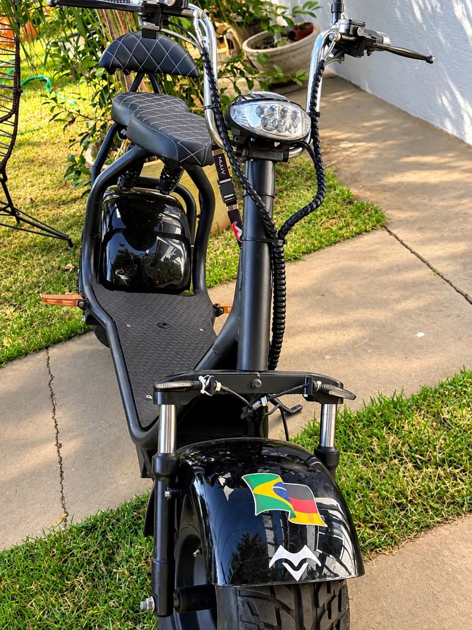 SCOOTER ELÉTRICA ESTILO CHOPPER  - Foto 2