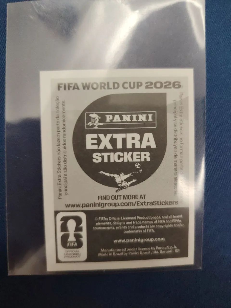 Figurinha da copa extra sticker legend son - Foto 2