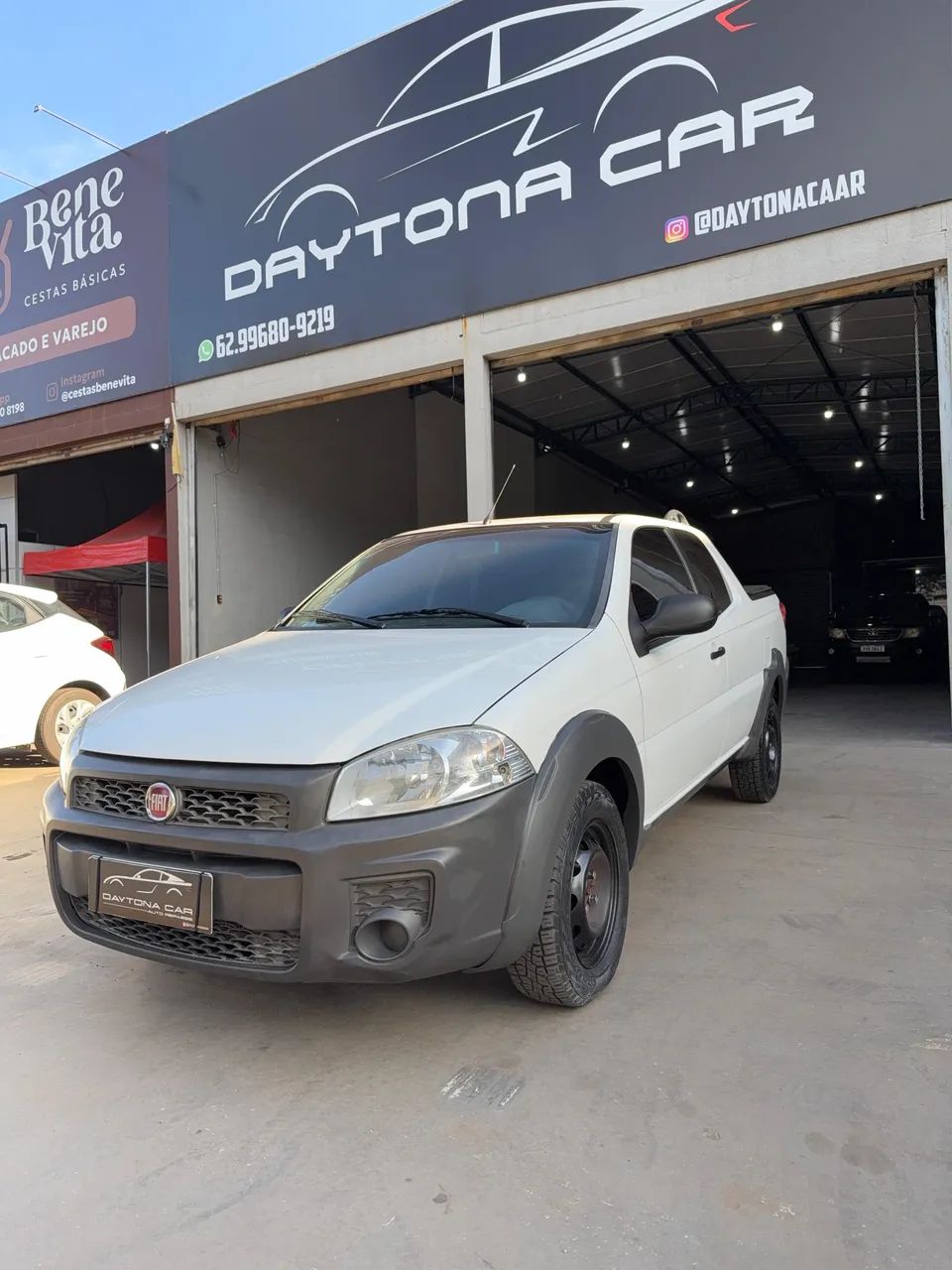 Fiat Strada Working Hard 1.4 Fire Flex 8V CD 2020 - Foto 2
