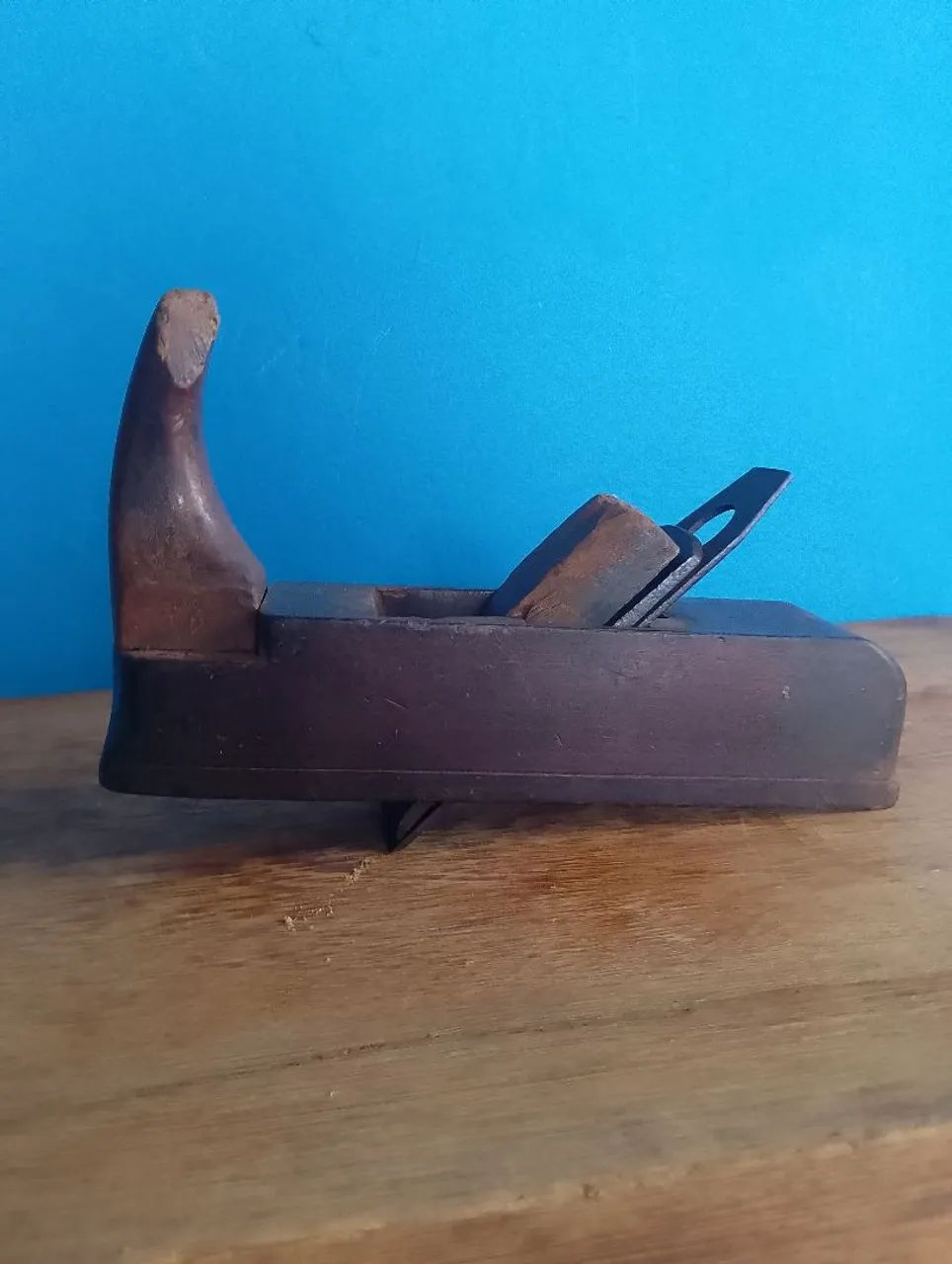 Plaina de carpinteiro artesanal dos anos 40 - Foto 5