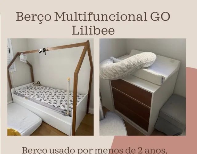 BERÇO MULTIFUNCIONAL GO LILIBEE - Foto 5