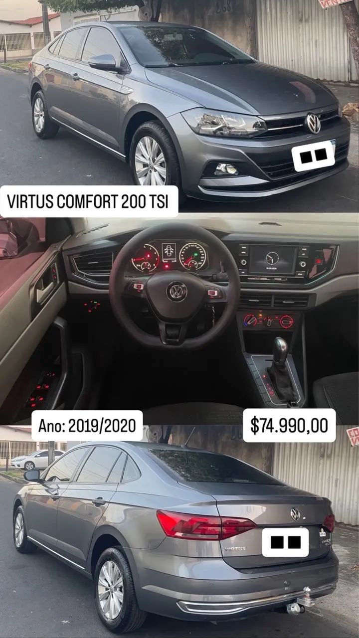 Volkswagen Virtus 1.0 TSI AT 2020