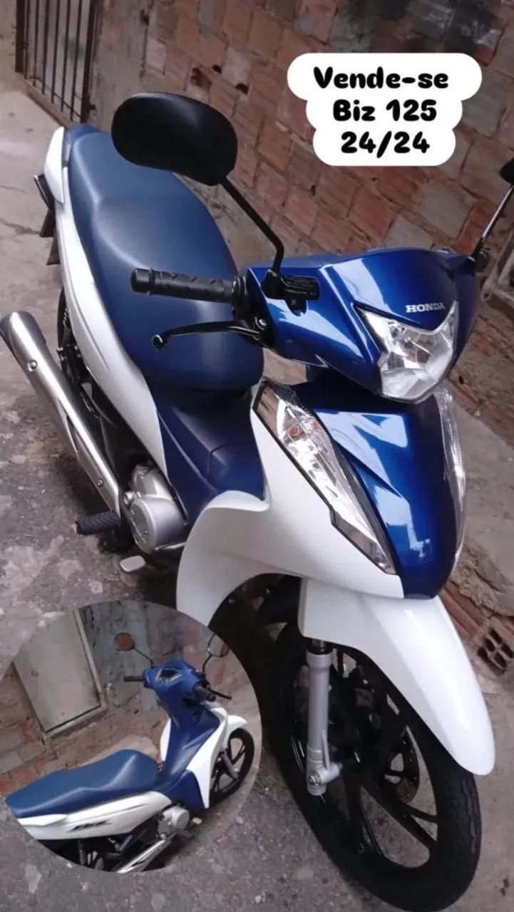 Biz 125 , única dona !