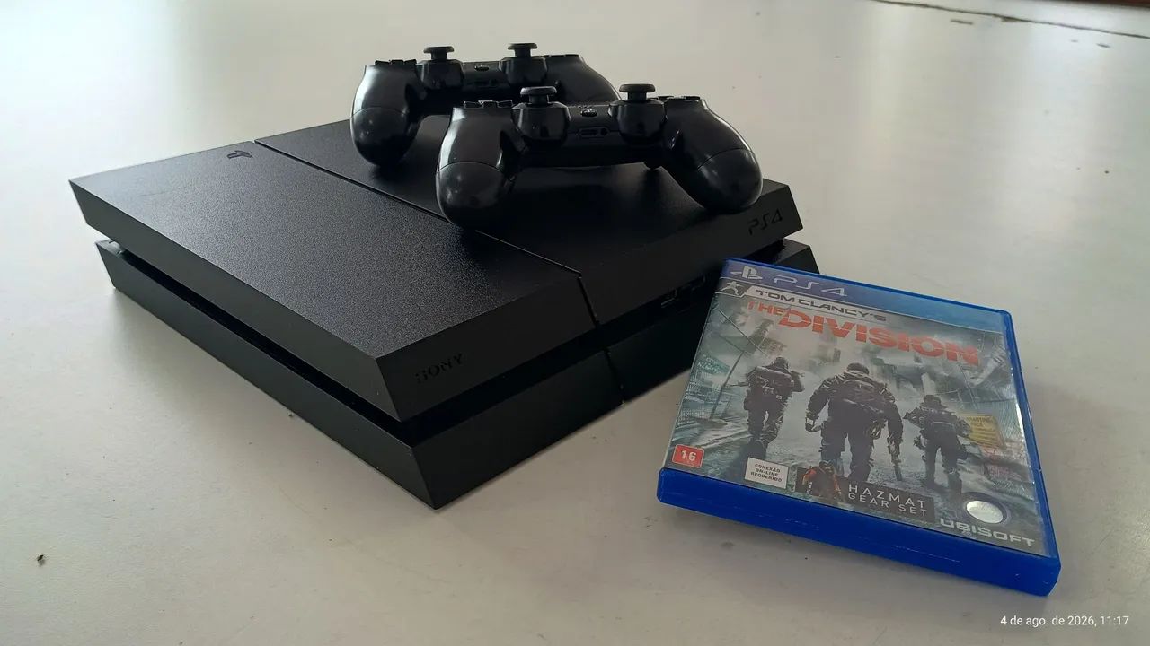 PS4 fat 500gb ótimo estado conservação. - Foto 3