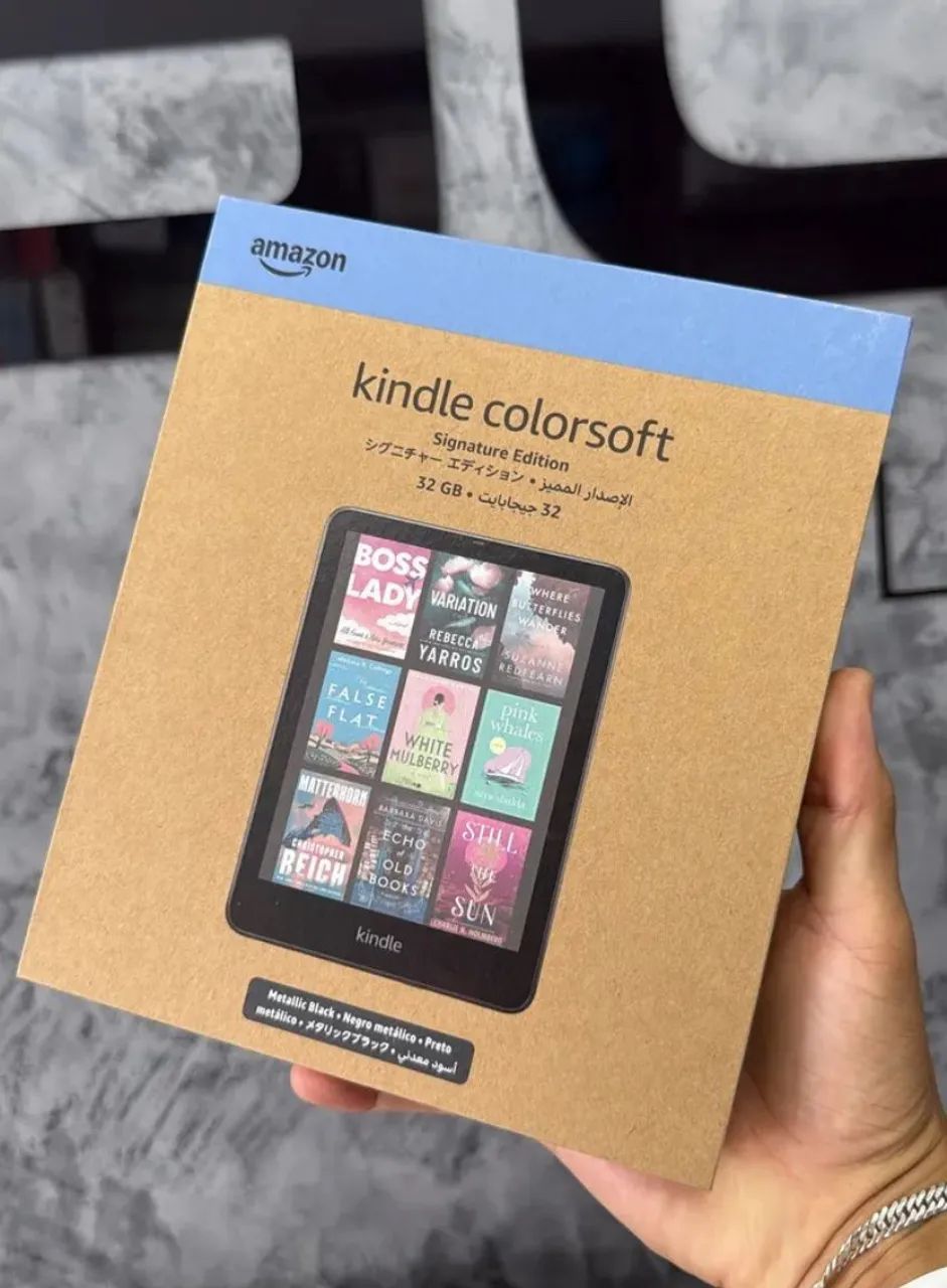 Kindle colorsoft 32GB ( signature Edition) na cor preto - Tablets
