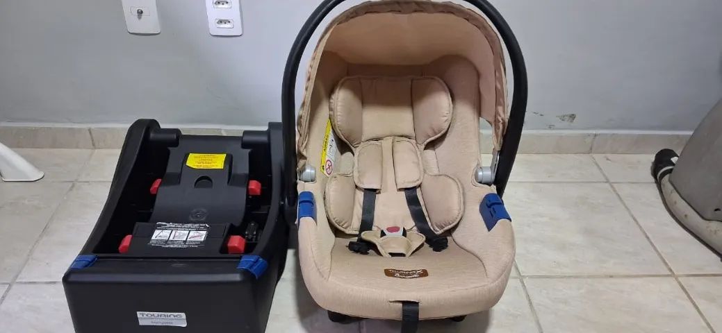 Bebê Conforto Burigotto Touring com Base - Até 13kg | Como Novo 1