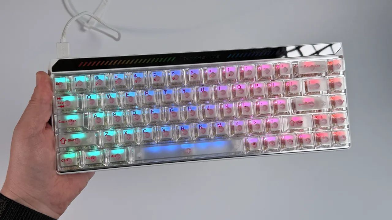 Teclado Titan68 Turbo 68% Magnético