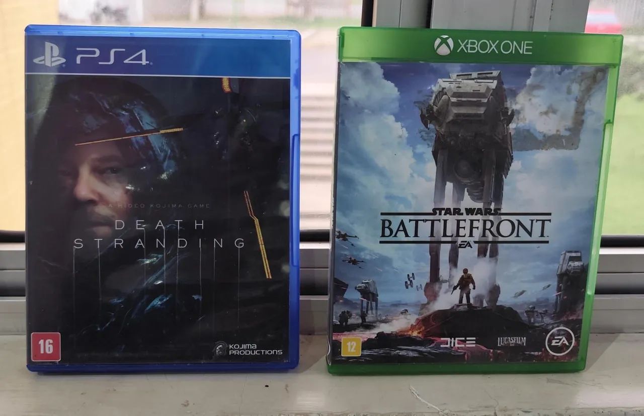 Death Stranding e Star Wars battlefront