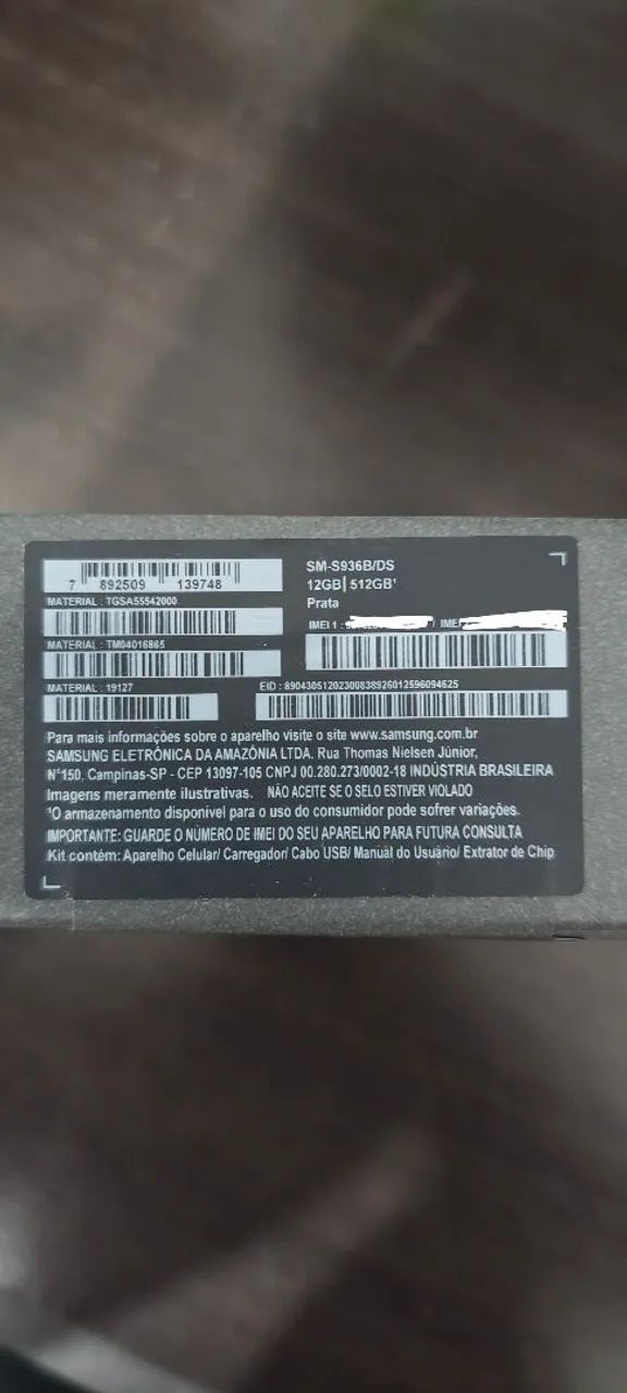 S25 + plus 512gb Lacrado com NFe - Foto 5