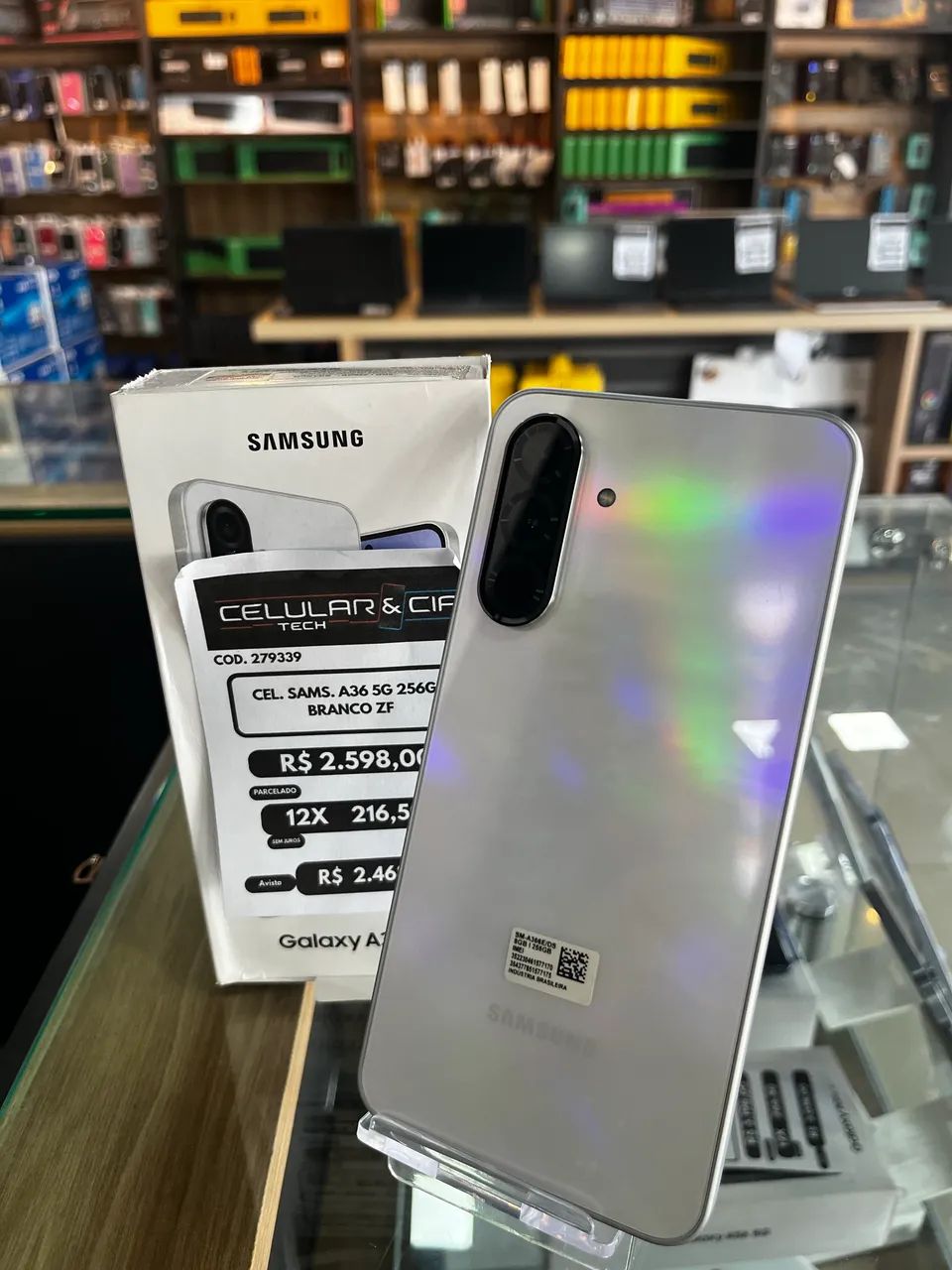 CELULAR SAMSUNG GALAXY A36 256GB 
