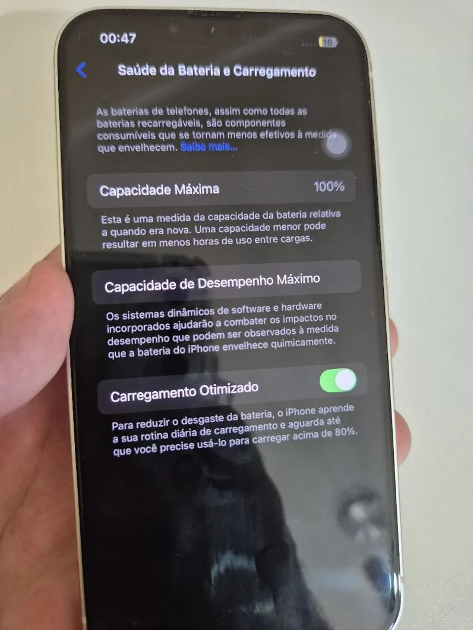 IPHONE 13 128GB, BATERIA 100% TROCADA NA APPLE - Foto 2
