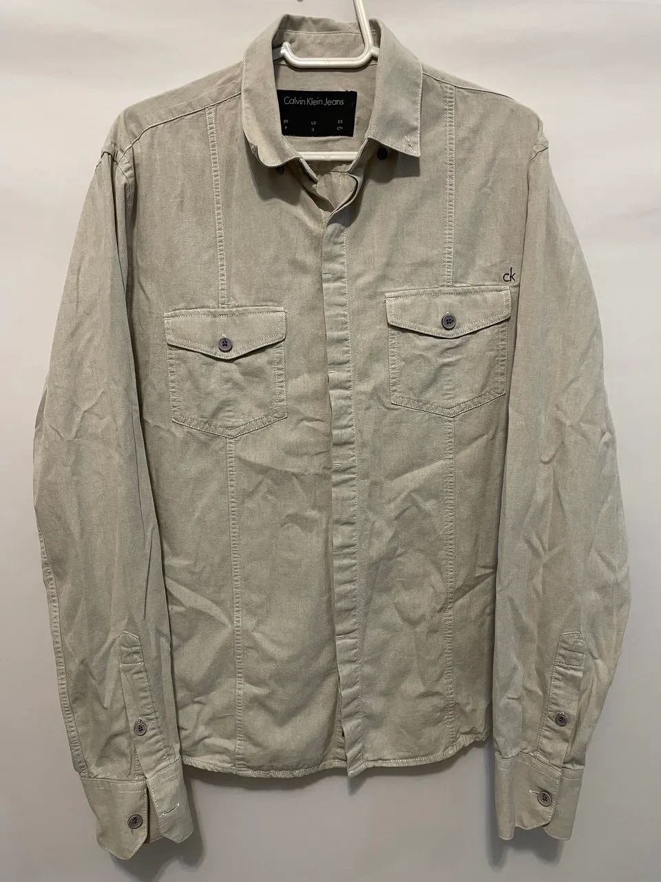 Camisa social Calvin Klein 