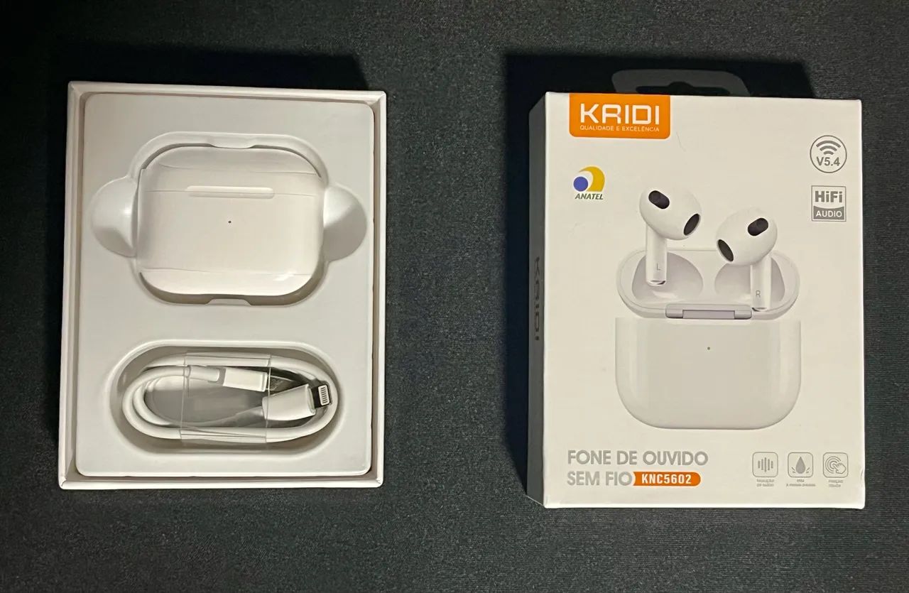 Fone Bluetooth 5.4 Kaidi KNG5602 Novo - Qualidade Excelente - Foto 4